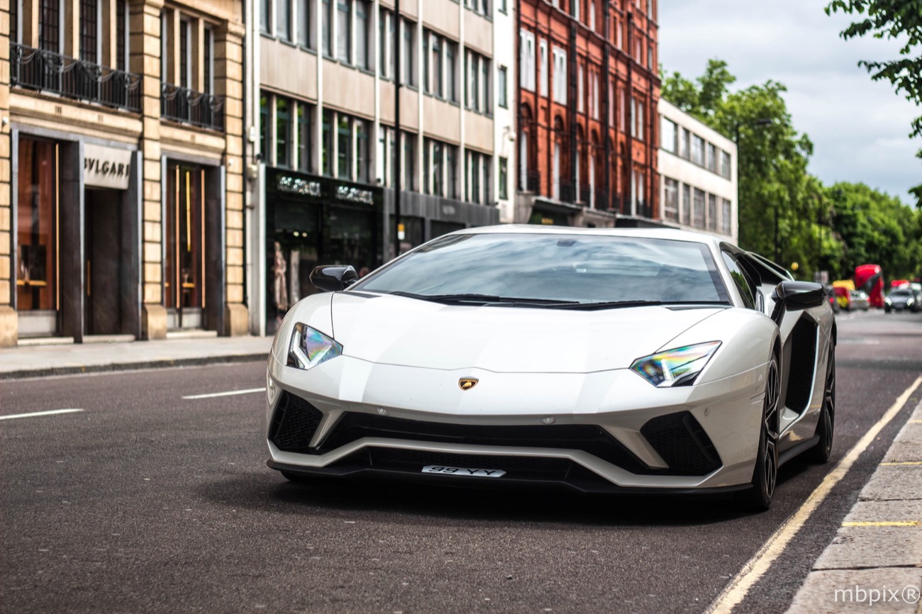 Lamborghini Aventador S à Londres